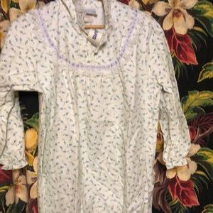 Flannel women night gown